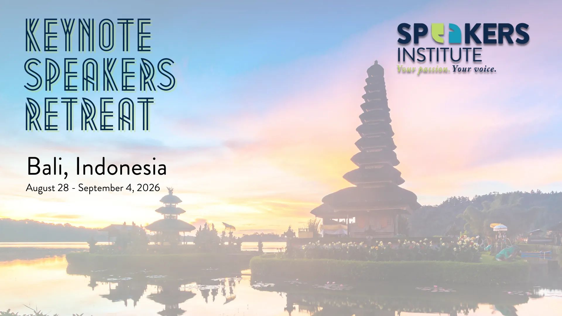 KSR Bali August 2026