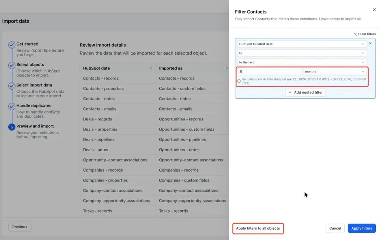 📥 HubSpot-Import mit Vorfiltern: Jetzt nur die Daten holen, die du brauchst
