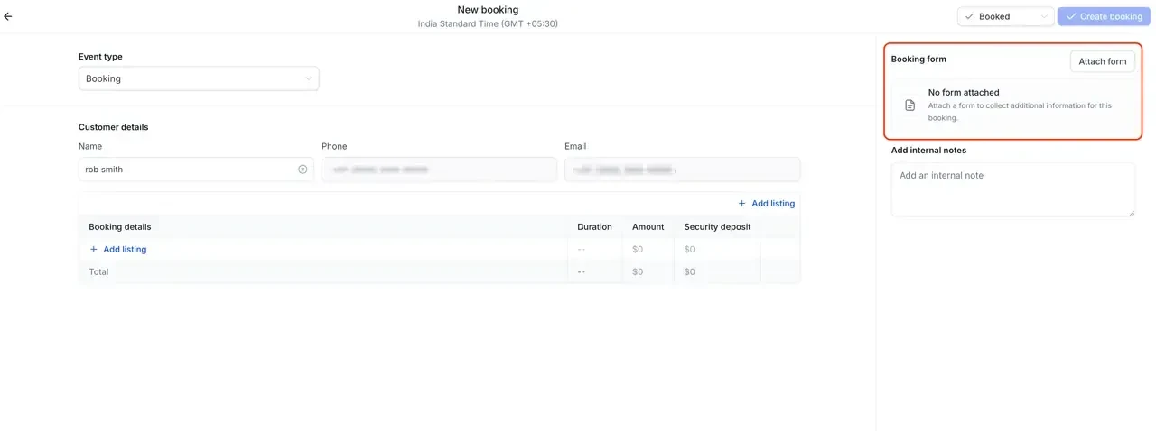 📋 Attach Forms When You Create Service/Rental Bookings In-App