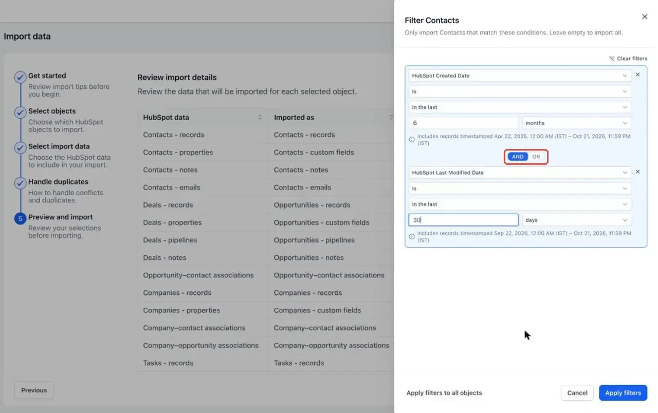 📥 HubSpot-Import mit Vorfiltern: Jetzt nur die Daten holen, die du brauchst