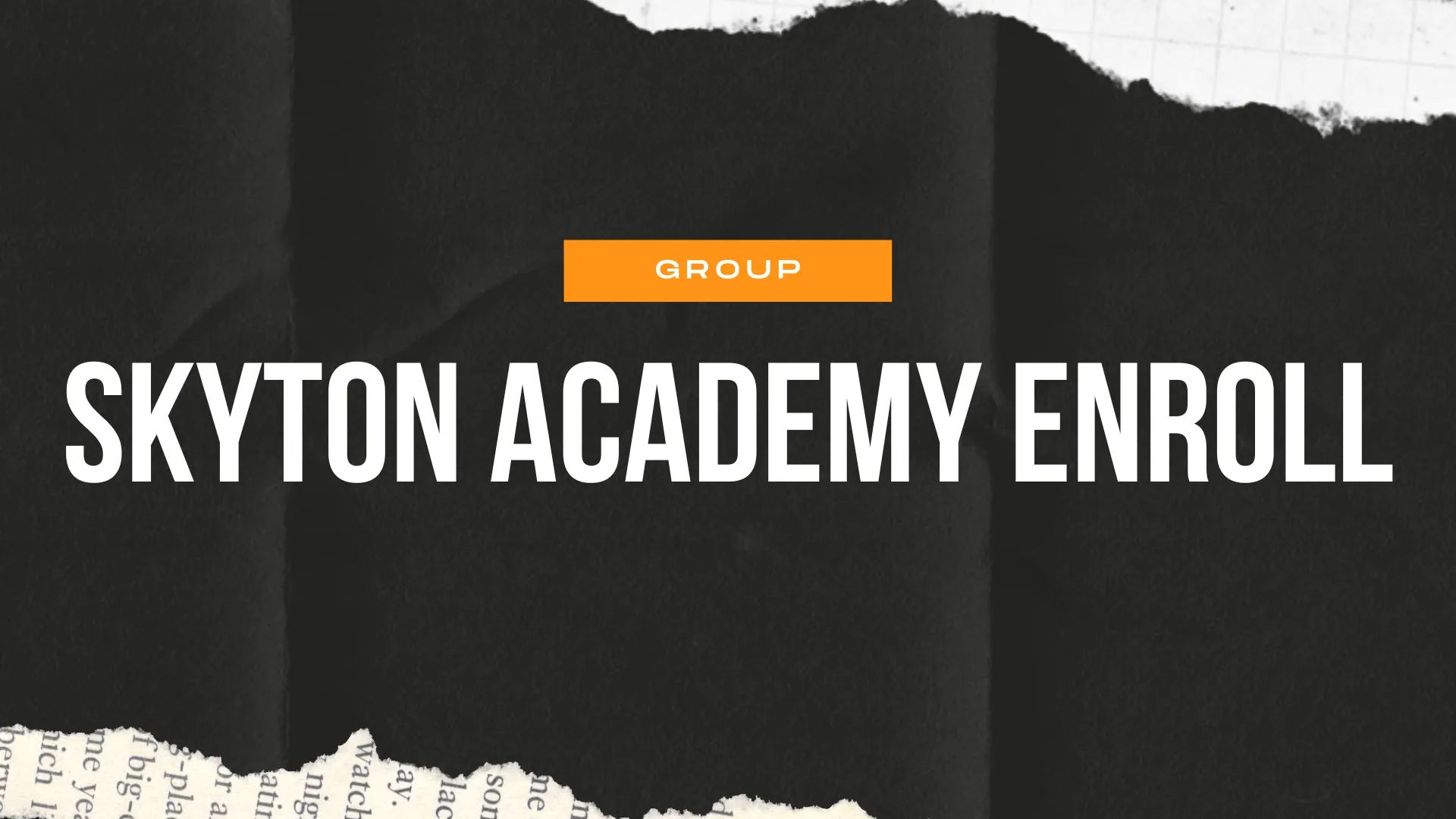 Skyton Academy Enroll