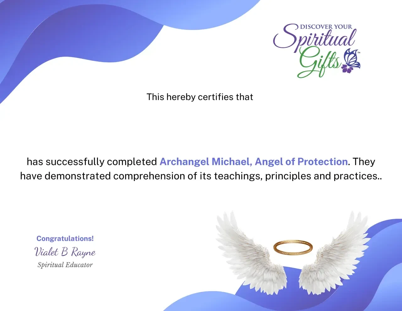 Archangel Michael, Angel of Protection