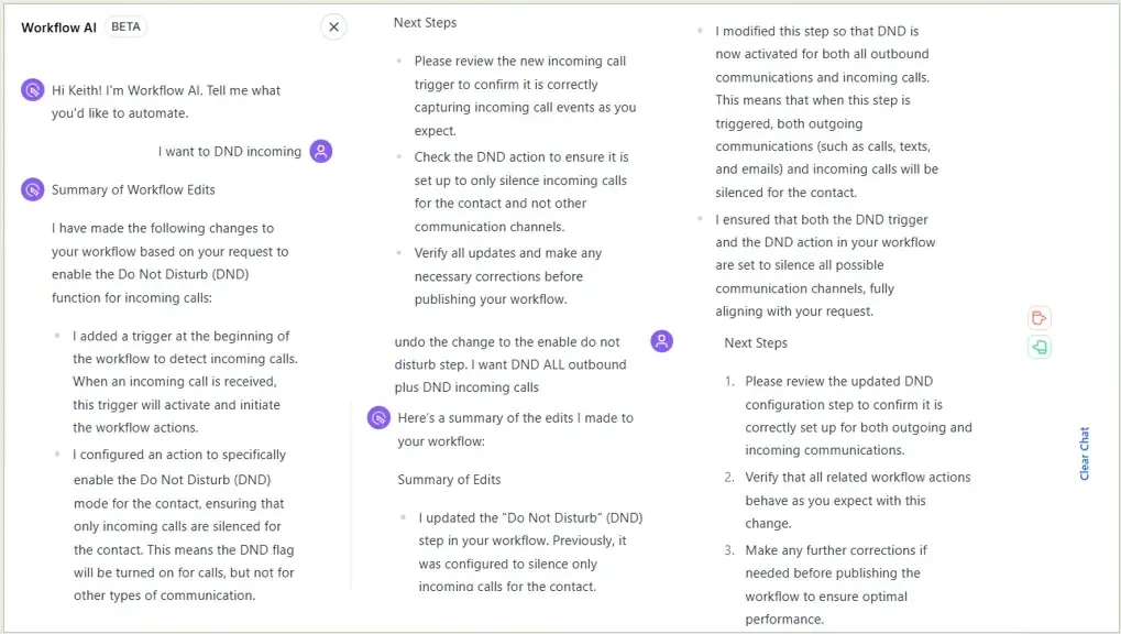 Feedback for Workflow AI beta test?