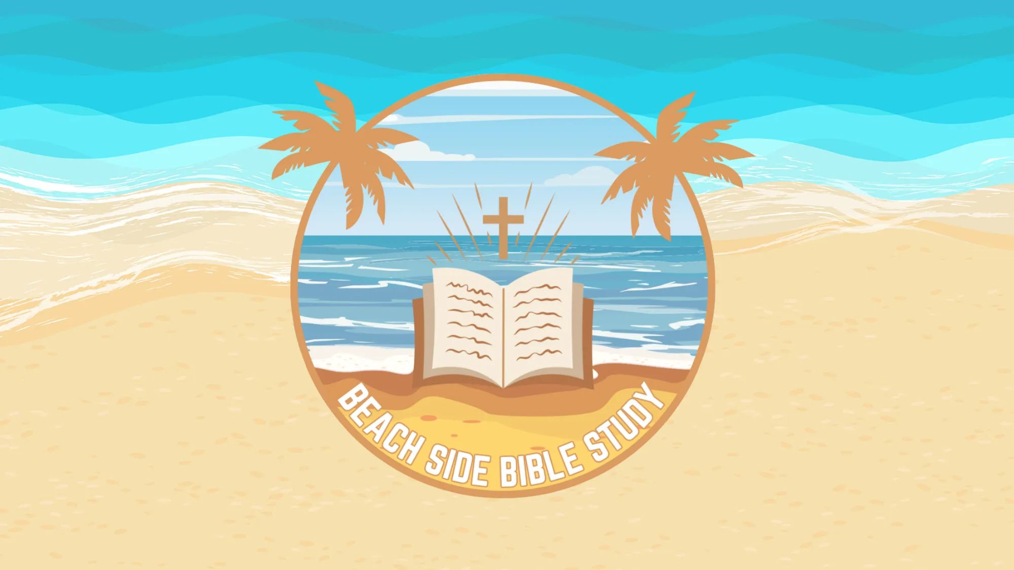 Beach Side Bible Study banner