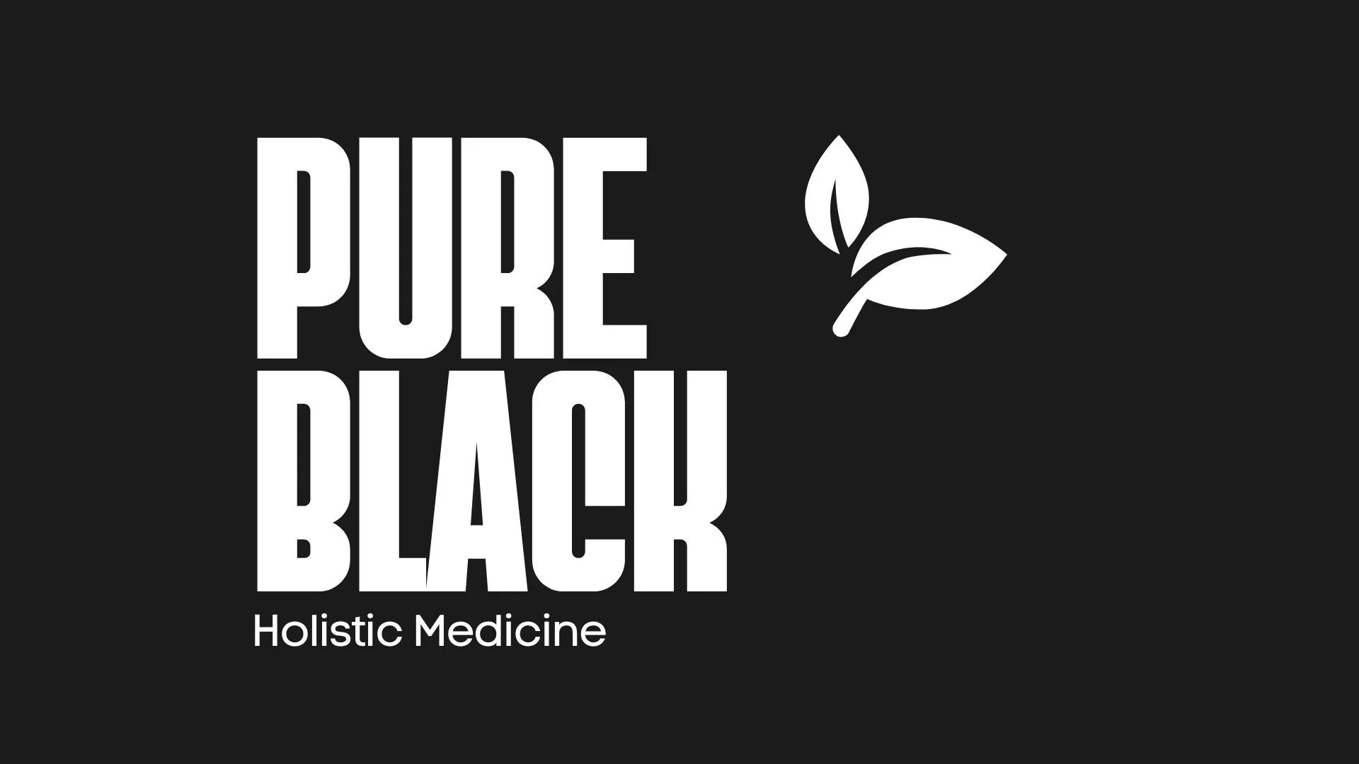 Pure Black Holistic Medicine