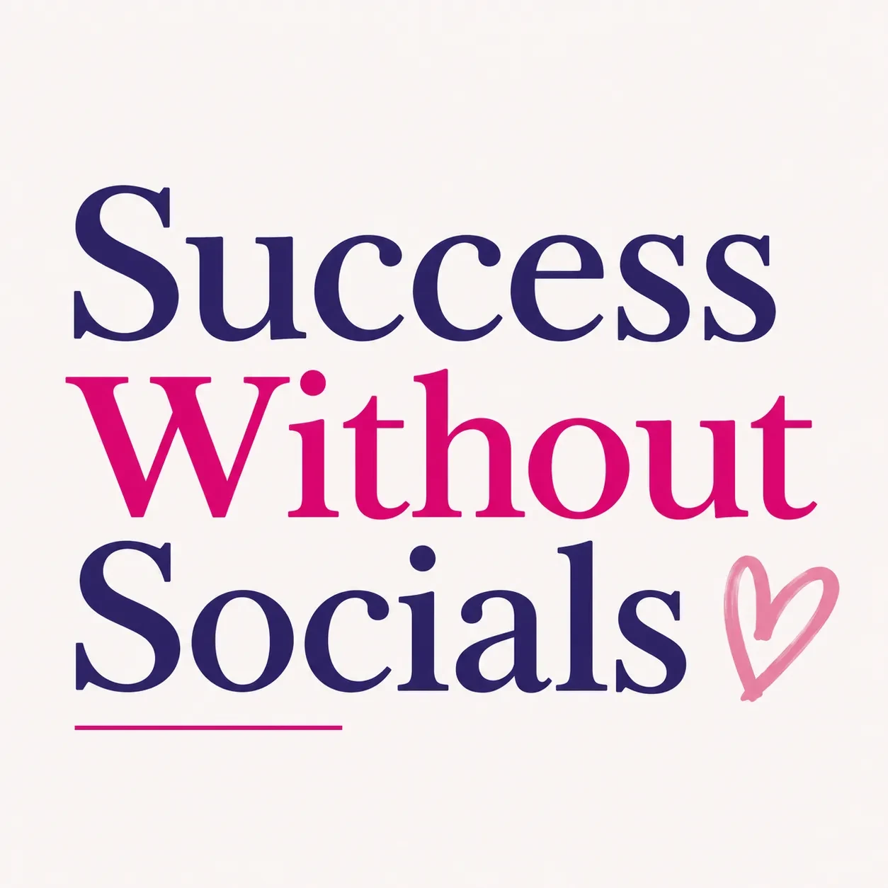 Success Without Socials logo