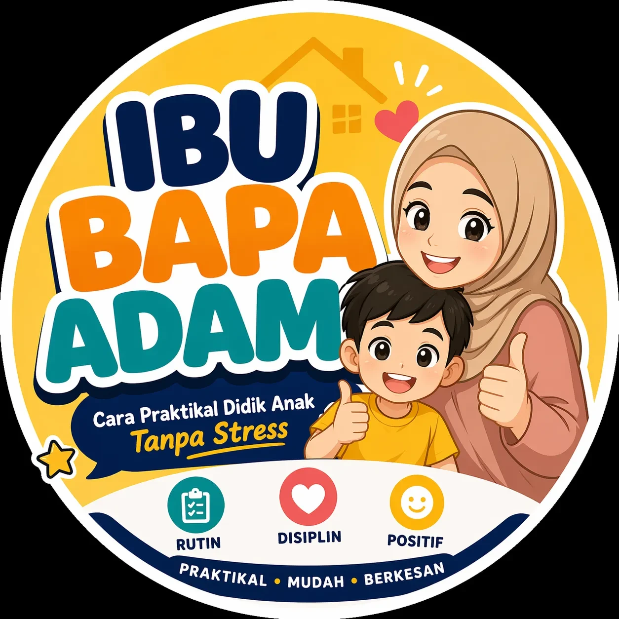 Ibu Bapa Adam  logo