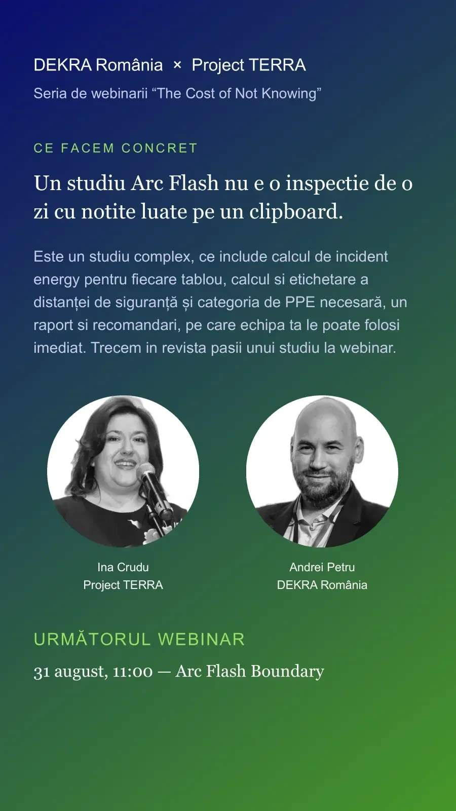Un studiu Arc Flash nu este o inspectie de o zi cu notite luate pe un clipboard