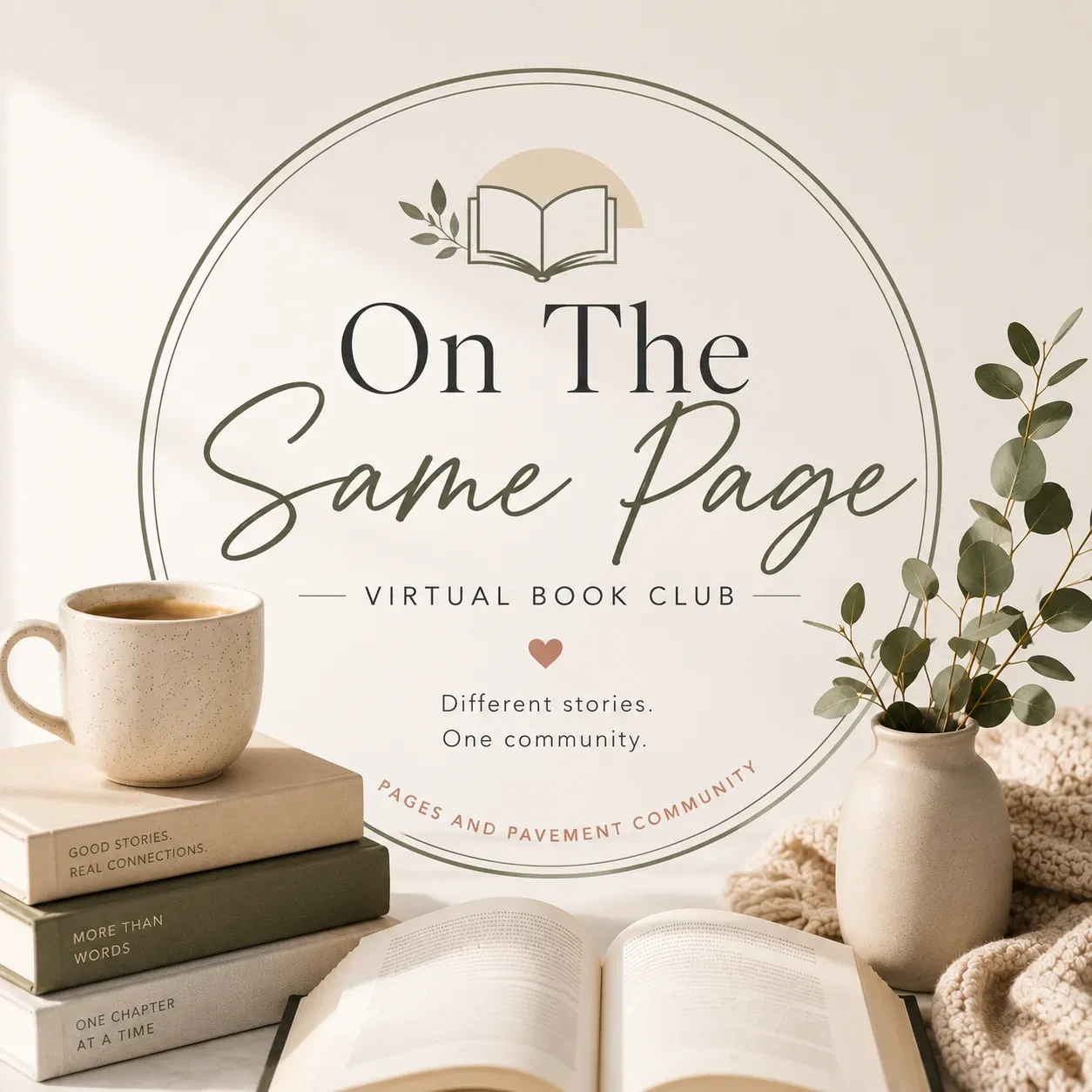On the Same Page Collective logo