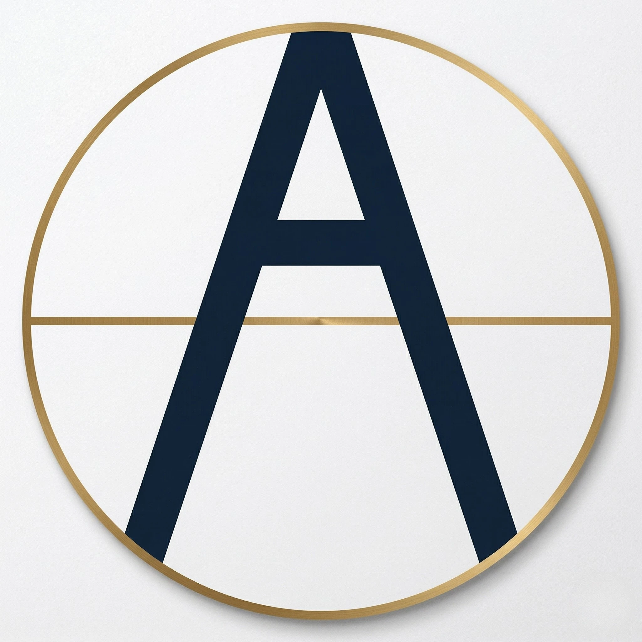 The A Circle logo