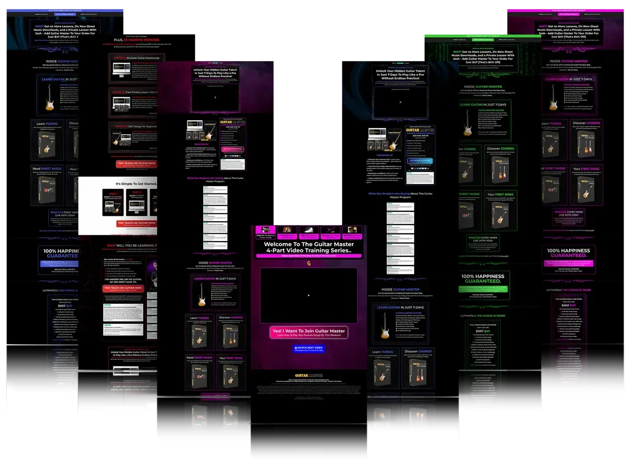 Limited Time $100 Price Drop On The New Rockstar ColorPop Funnel Templates!
