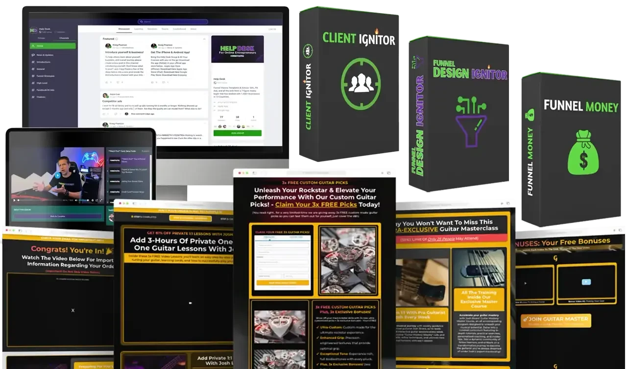 Collect All 9x Warm-Up Funnel Templates Here