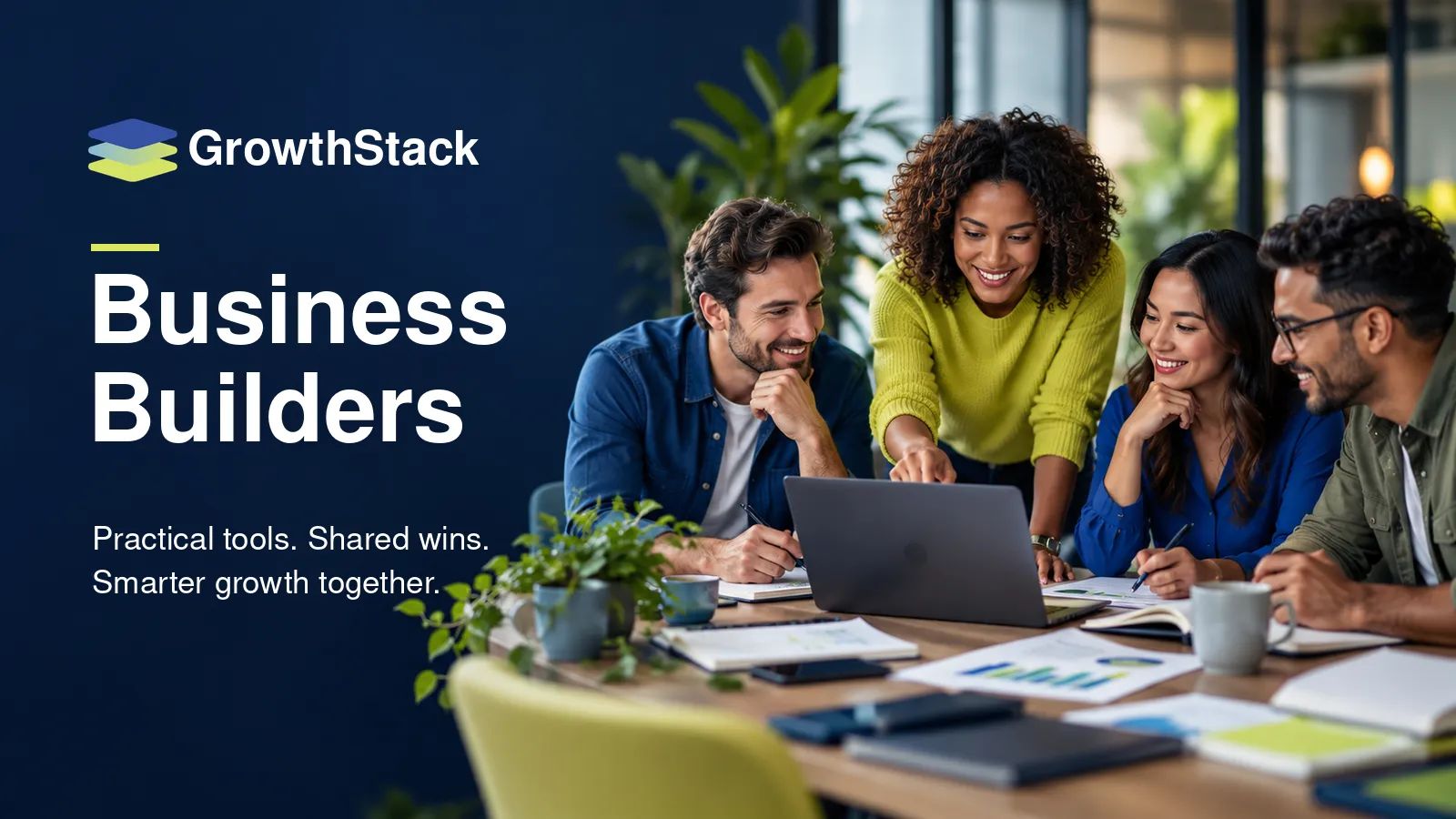 GrowthStack Business Builders banner