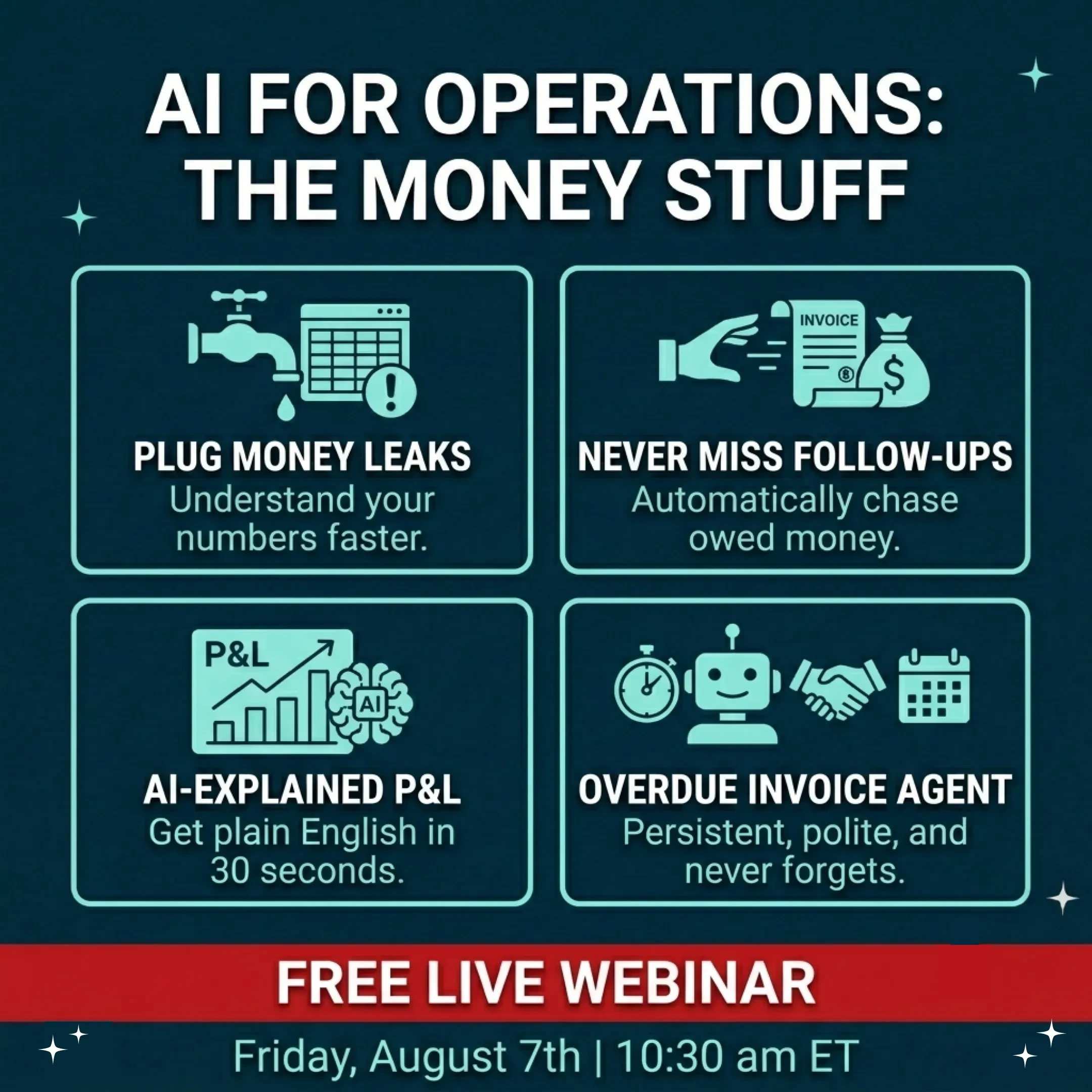 "AI for Operations: The Money Stuff"