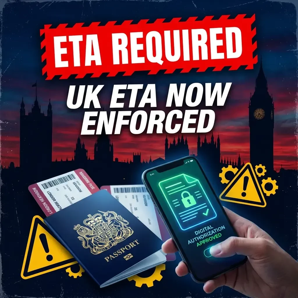 šØ UK Just Slammed the Door: No ETA = No Entry!