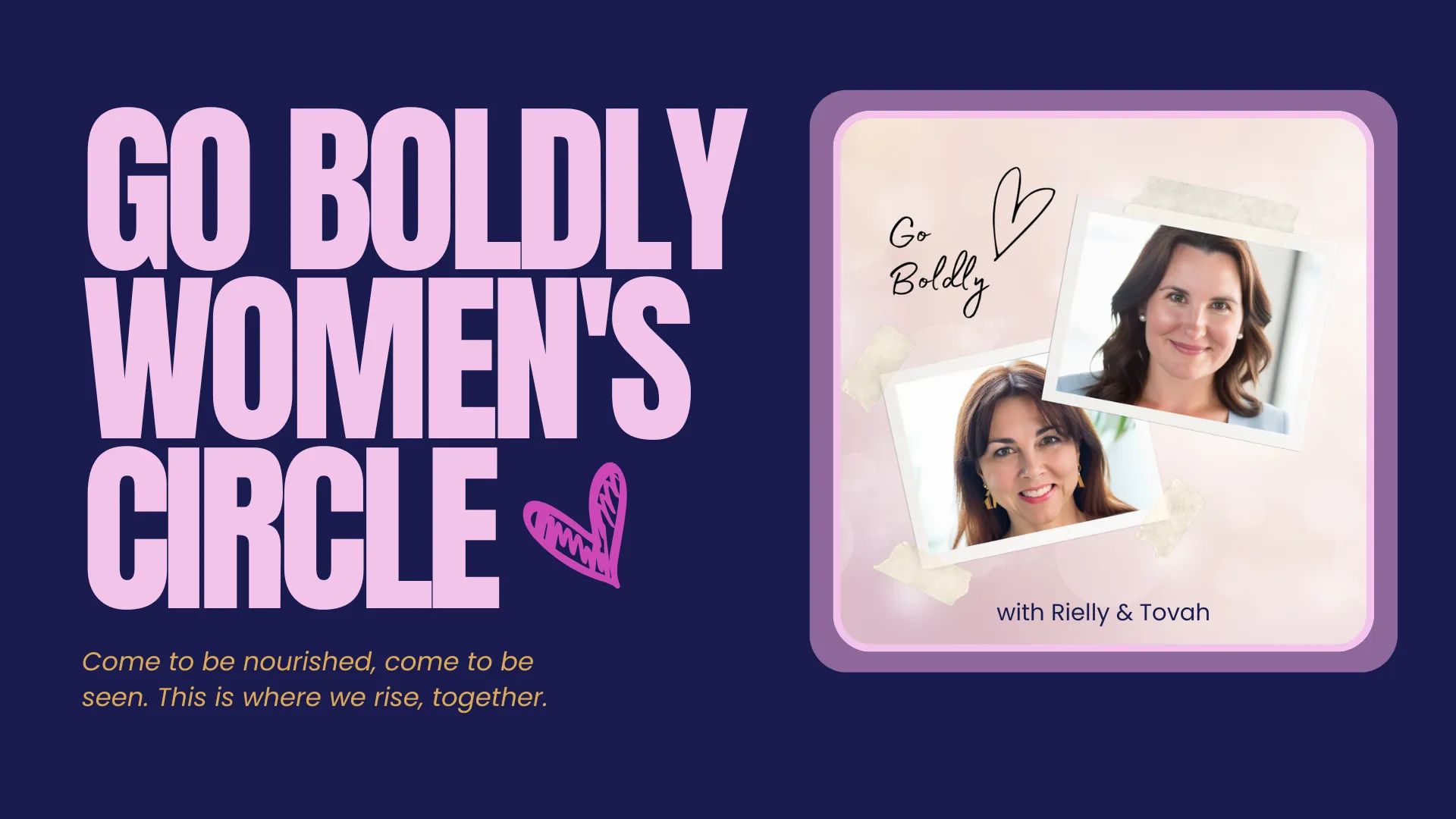Weekly Women's Circle banner