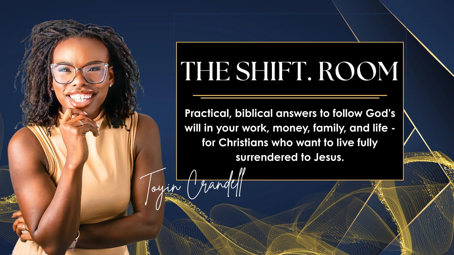 The SHIFT. Room banner