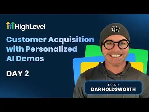 Background for New Virtual Workshop Replay! - Customer Acquisition with Personalized AI Demos Using Personalized AI Demos and Automation - Day 2