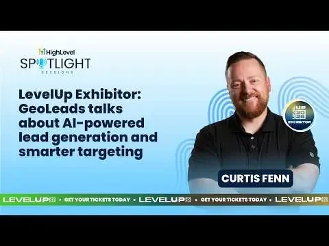 New Spotlight Session! - LevelUp Exhibitor: GeoLeads talks about AI-powered lead generation and smarter targeting