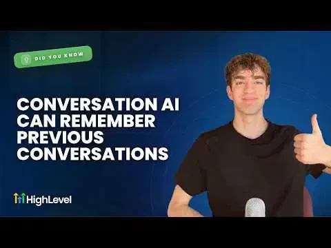 Did You Know? - Did You Know Conversation AI Can Remember Previous Conversations