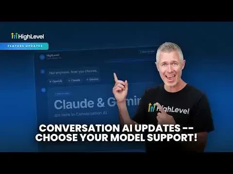 New Feature Update! - Conversation AI Updates: Choose Your Model Support