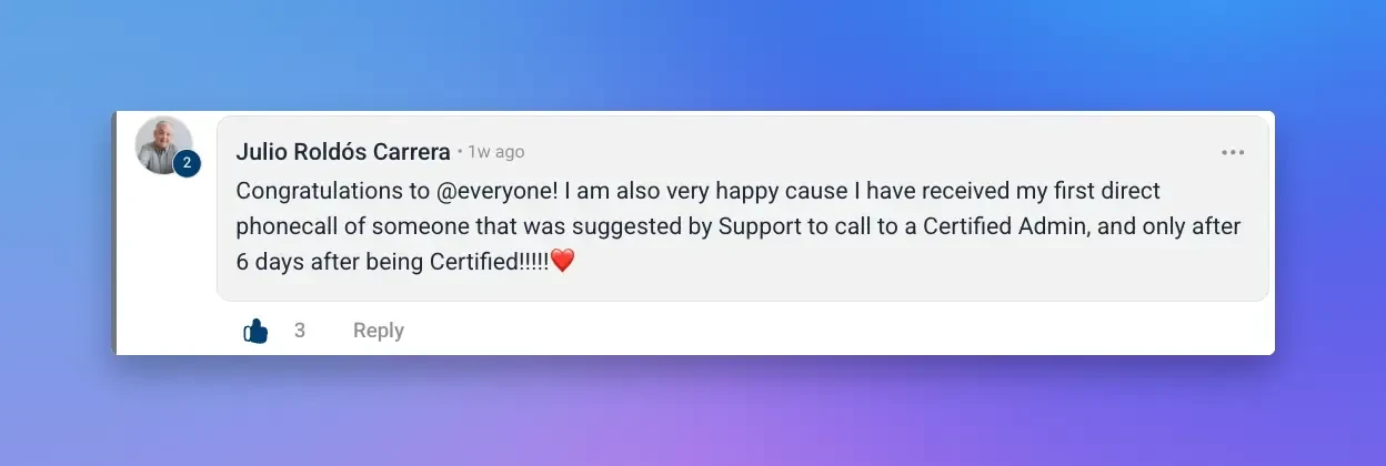 Background for 🎉 Certified Admin Spotlight: Julio Roldós Carrera 🎉