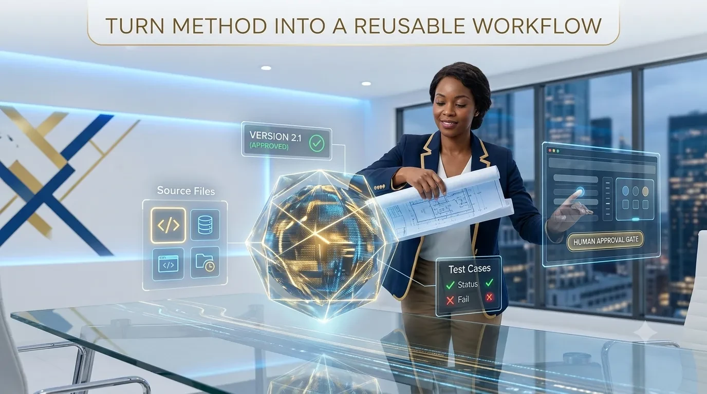 The Governed Gem: Turn Your Best Method into a Reusable AI Teammate