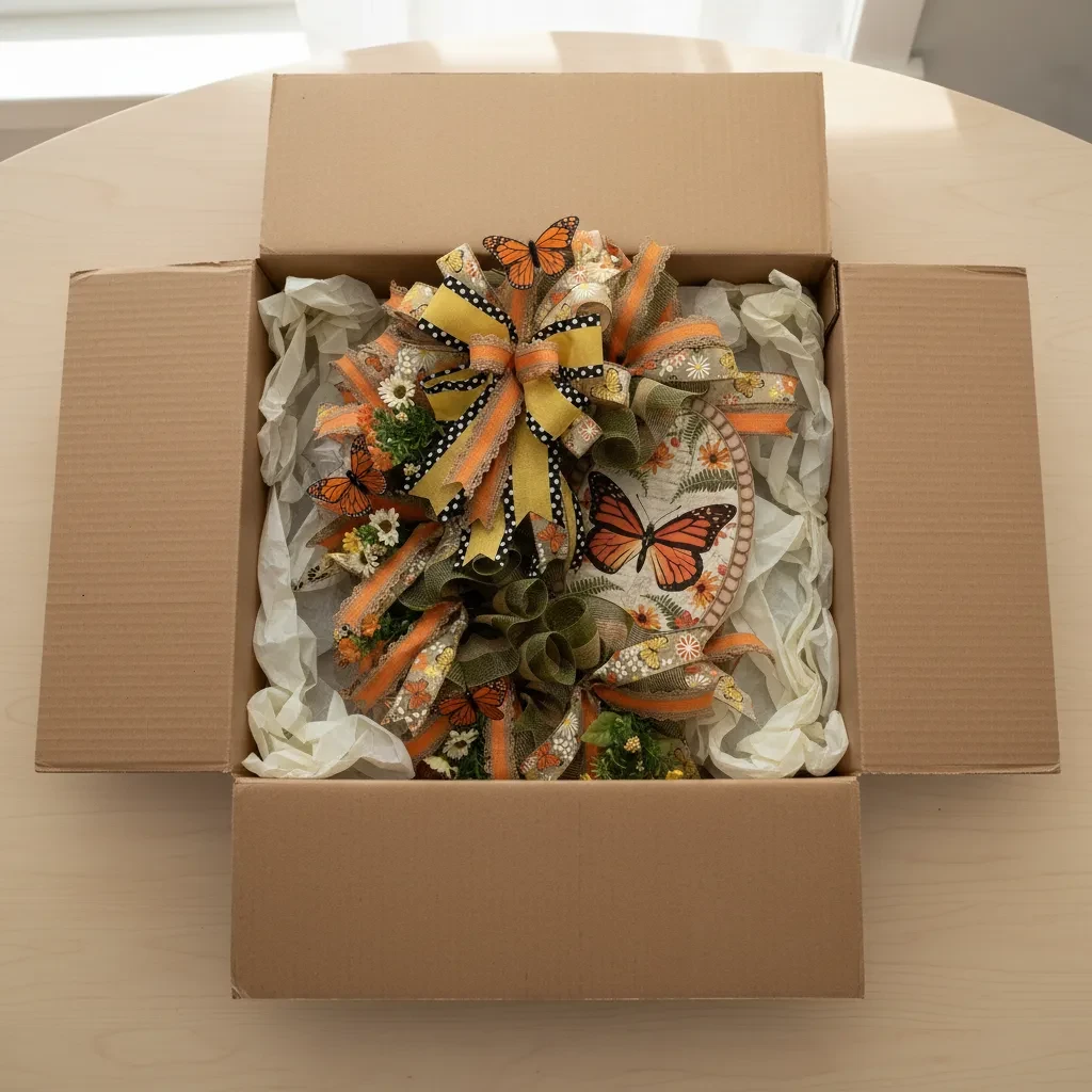 Butterfly Wreath