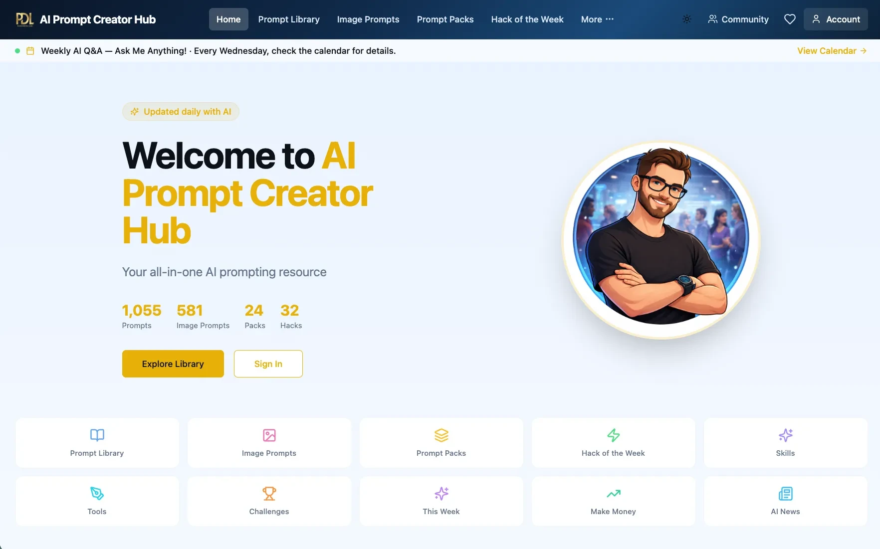 All NEW AI Prompt Creator Hub!