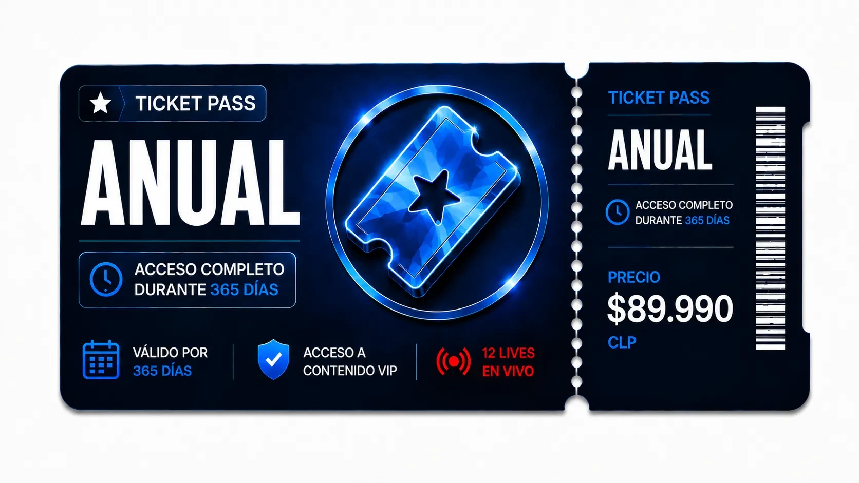 🎟 Comprar Ticket Anual