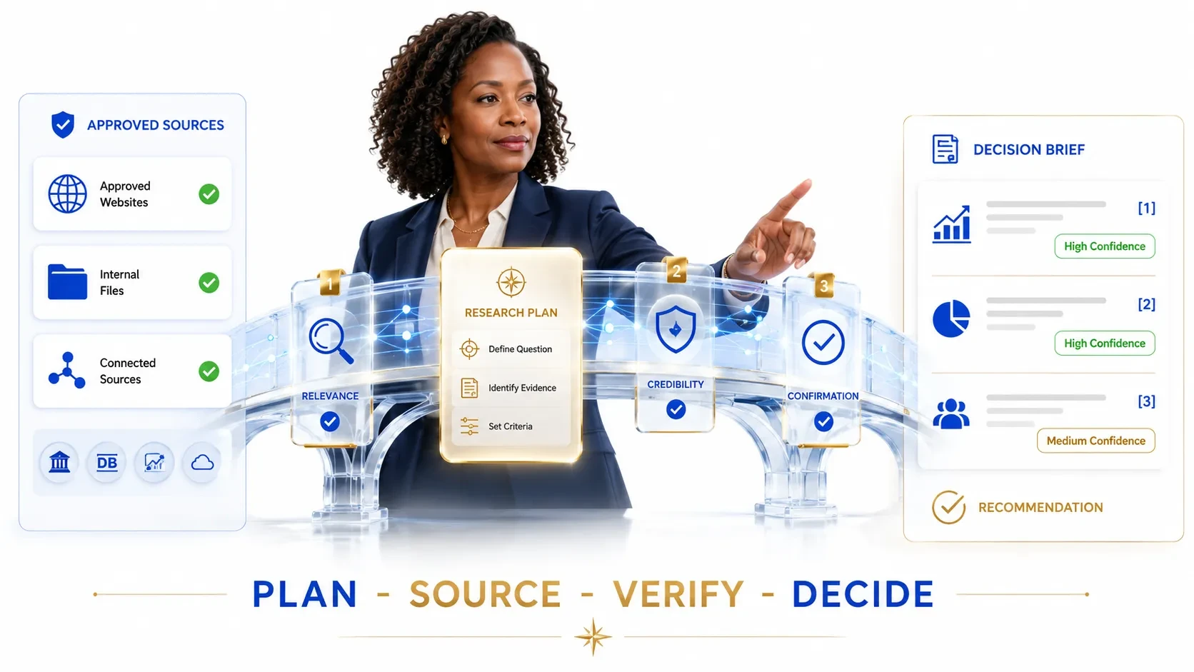 The Source-Bounded Research Brief: Make Deep Research Show Its Work