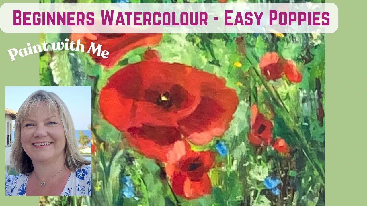 Poppy Paint Along