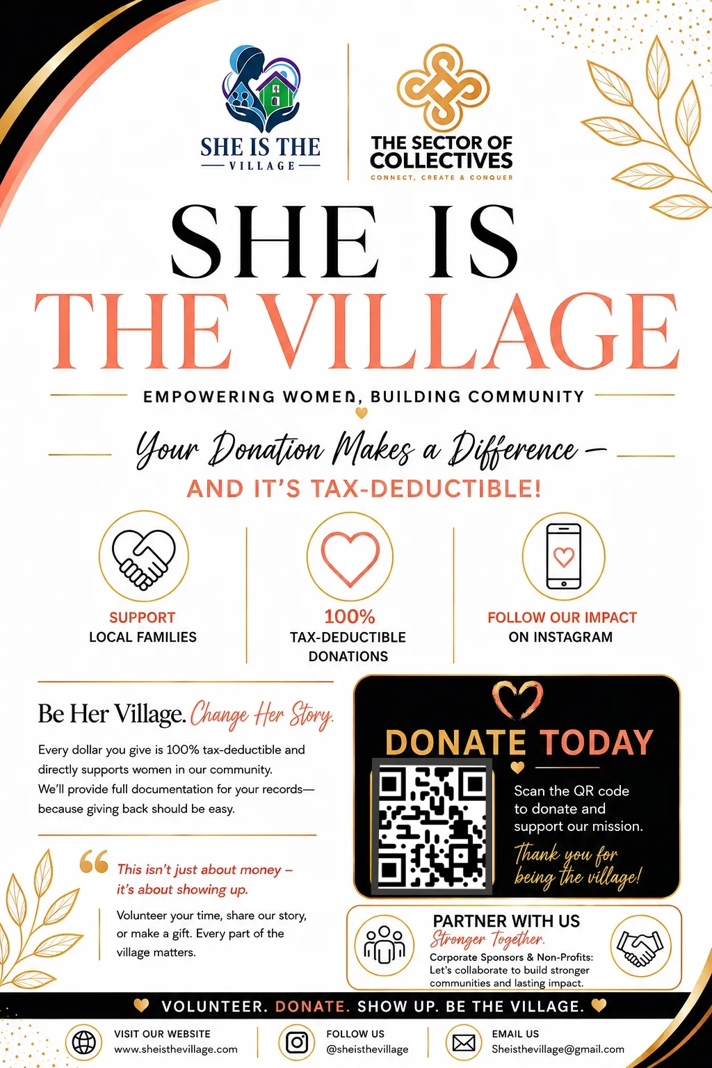 💛 BE THE VILLAGE.