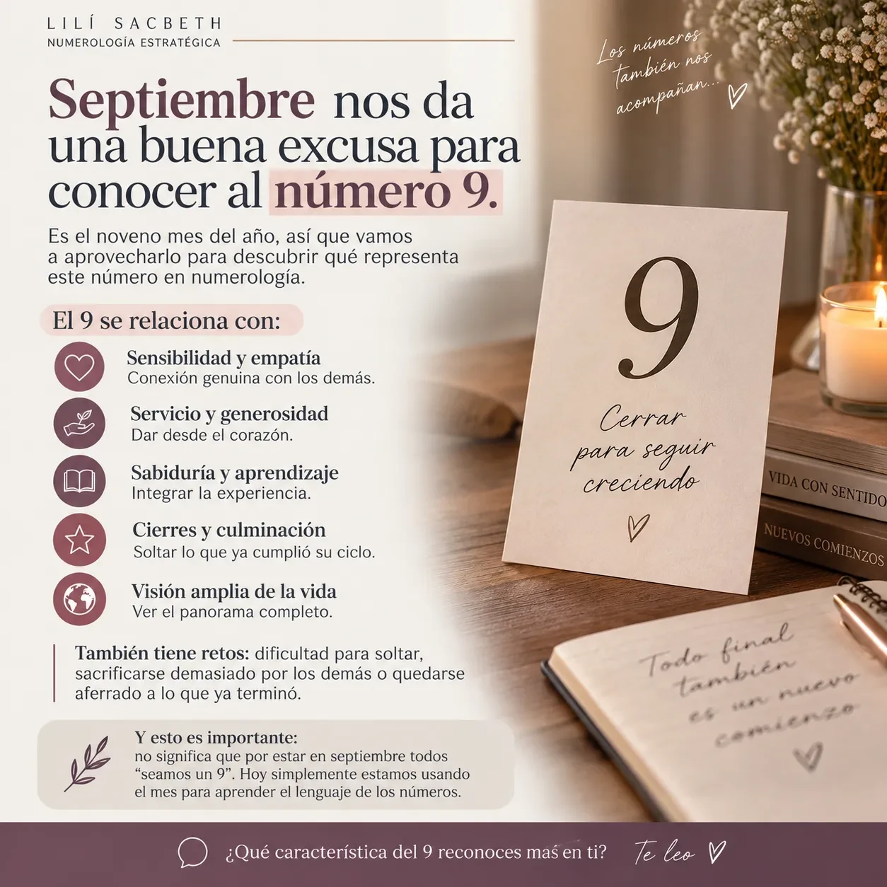 Día 9, Mes 9.