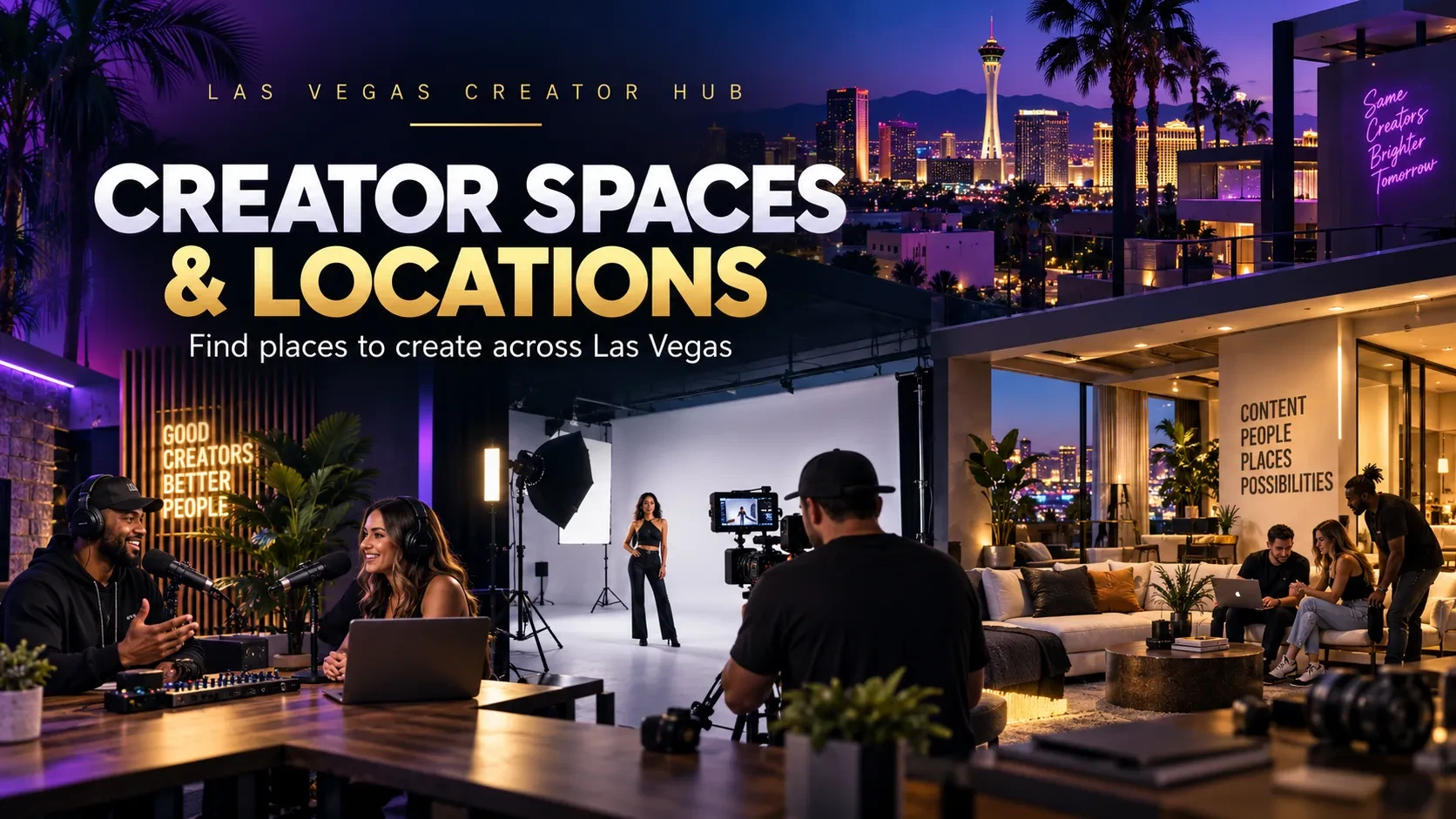 Las Vegas Creator Spaces & Locations Directory