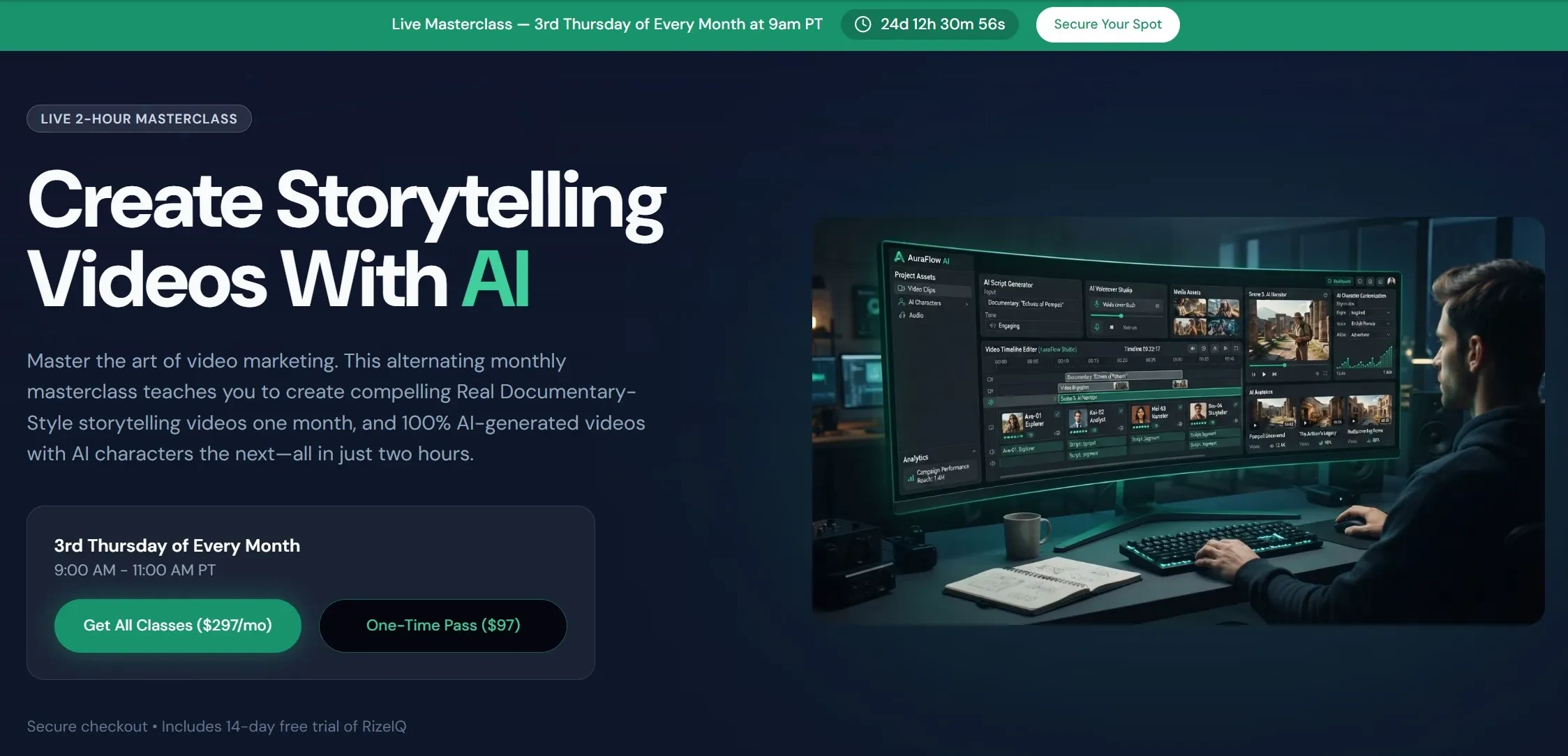 📣 Introducing The RizeIQ Masterclass Series