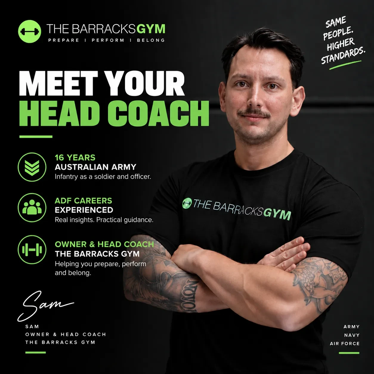 👋 MEET YOUR HEAD COACH