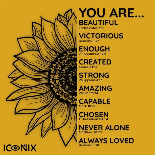 You are BEAUTIFUL!  🌻
