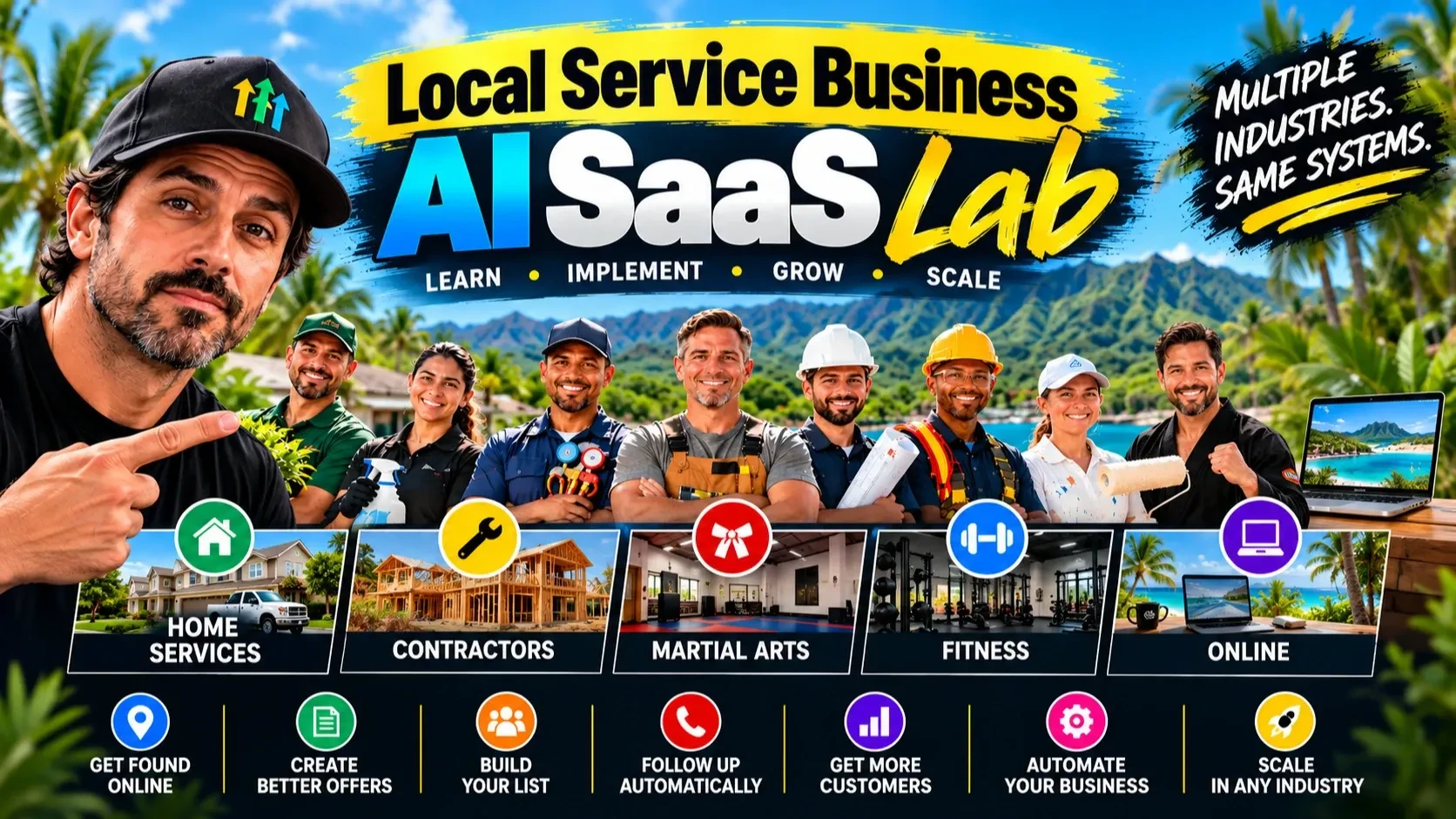 High Level Local Business AI SaaS Lab