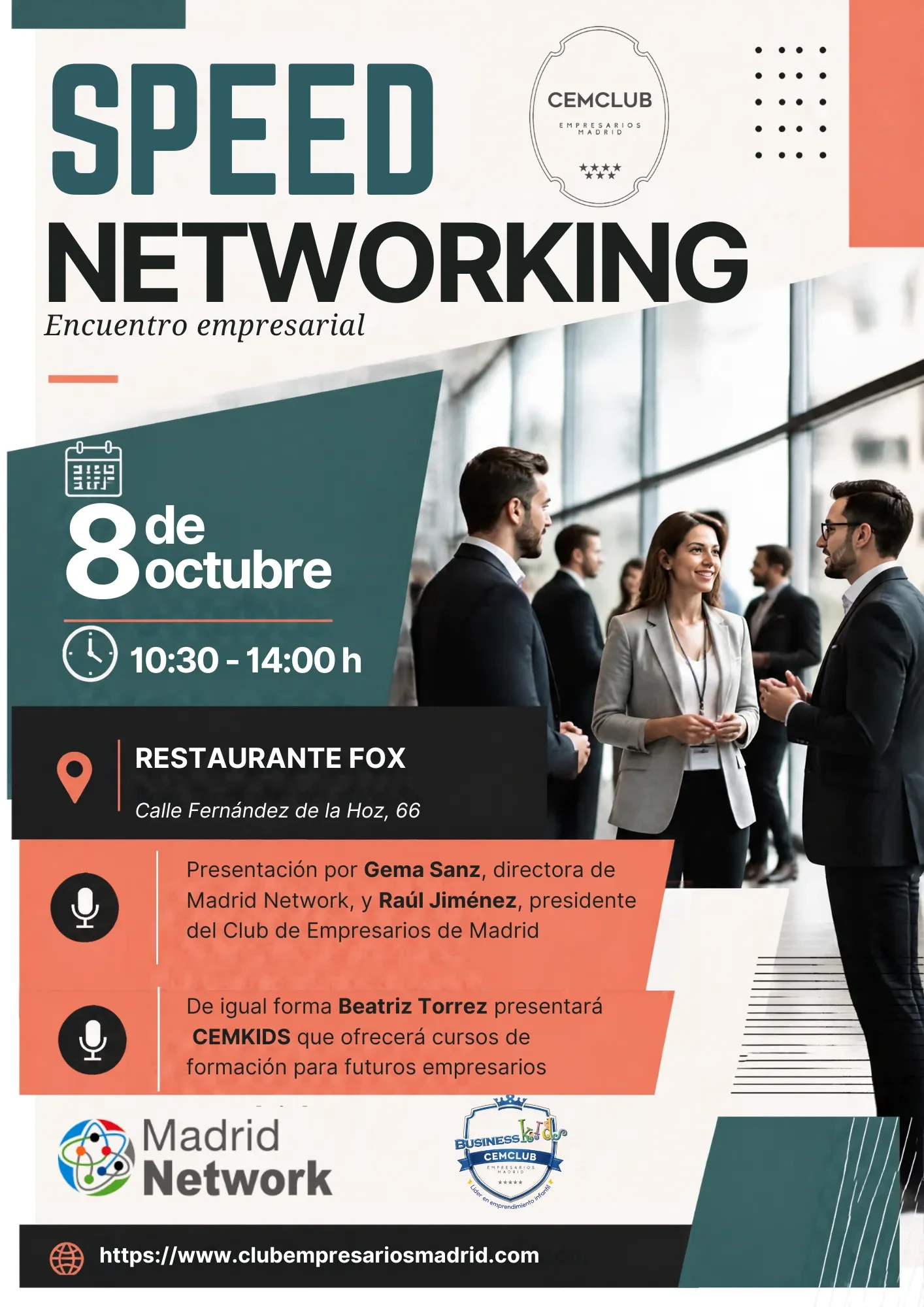 SPEEDNETWORKING - Nuevo encuentro empresarial de CEM Club