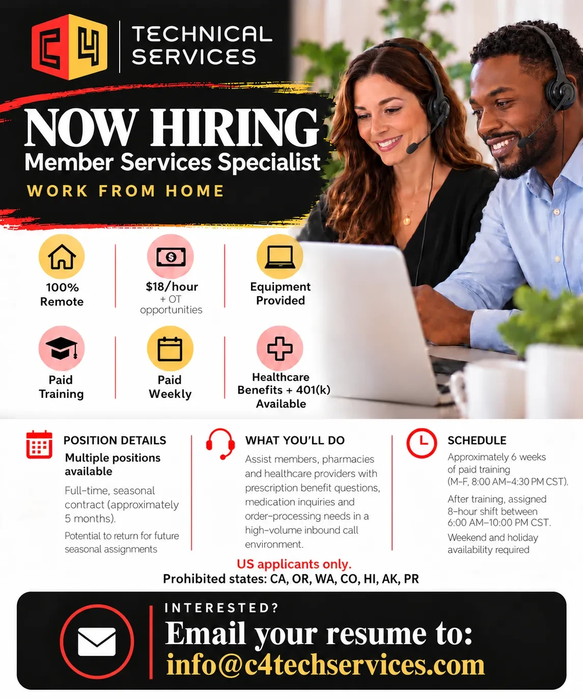 🚨 450 REMOTE POSITIONS TO FILL! $18/HR + EQUIPMENT PROVIDED! 🚨