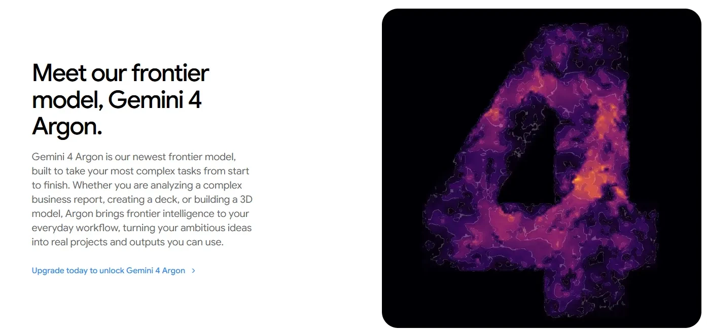 Meet Google Gemini's Latest Frontier Model, Argon