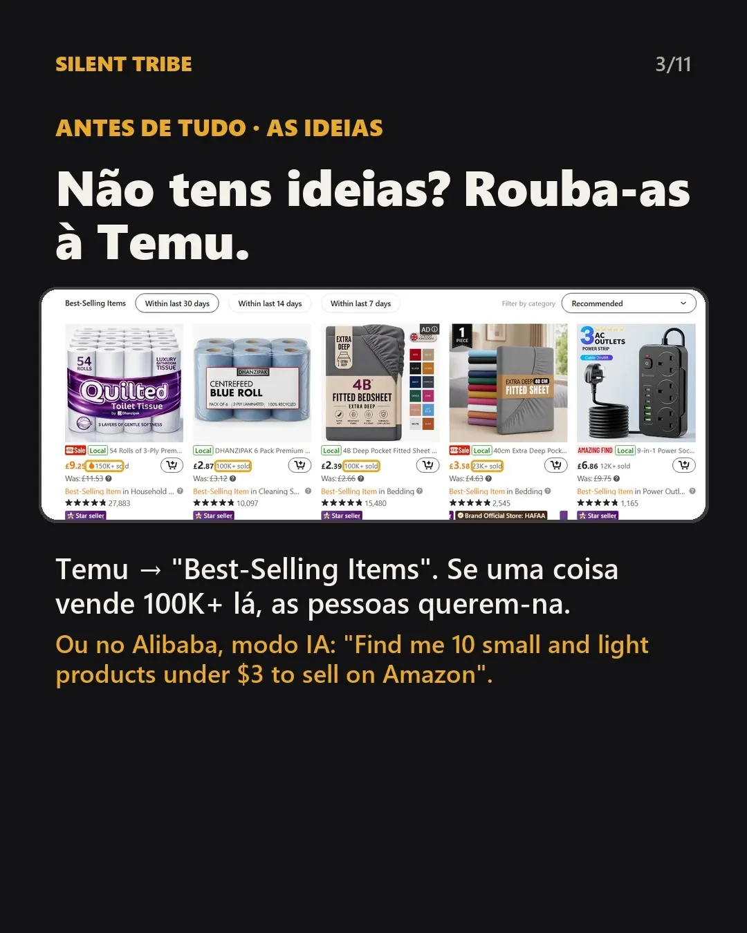 Método PORTA: encontra o teu 1.º produto (exemplo real, passo a passo)