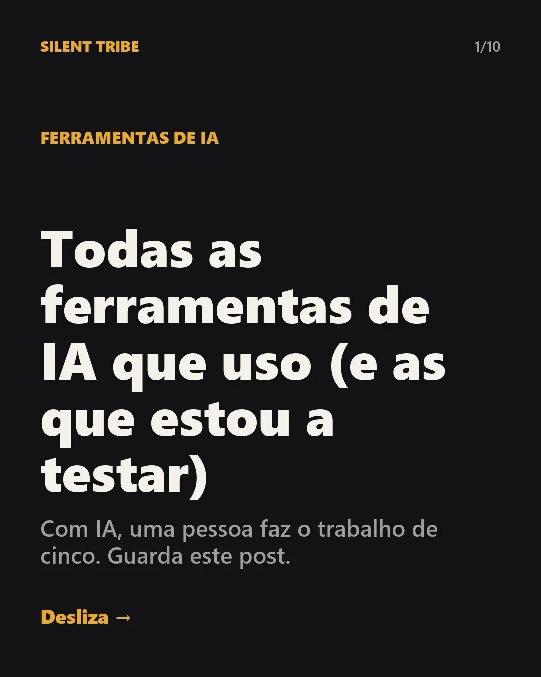 Todas as ferramentas de IA que uso (e as que estou a testar)