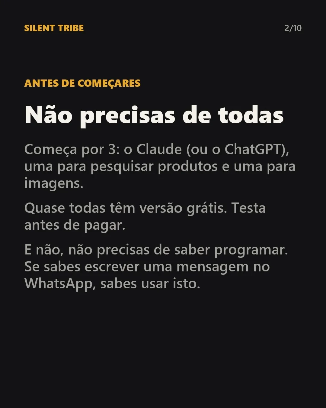Todas as ferramentas de IA que uso (e as que estou a testar)