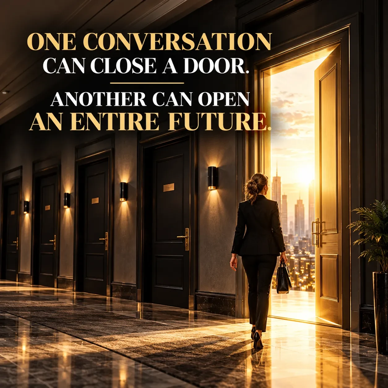 THE WAY YOU COMMUNICATE CAN CHANGE WHAT BECOMES POSSIBLE.