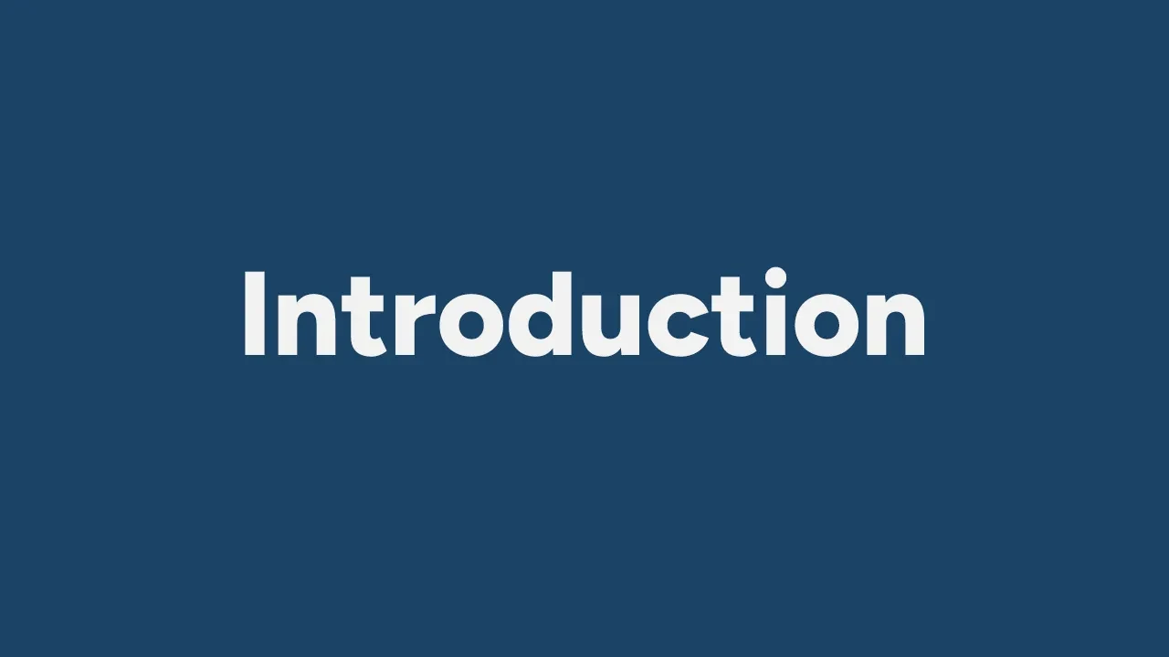 Introduction lesson poster