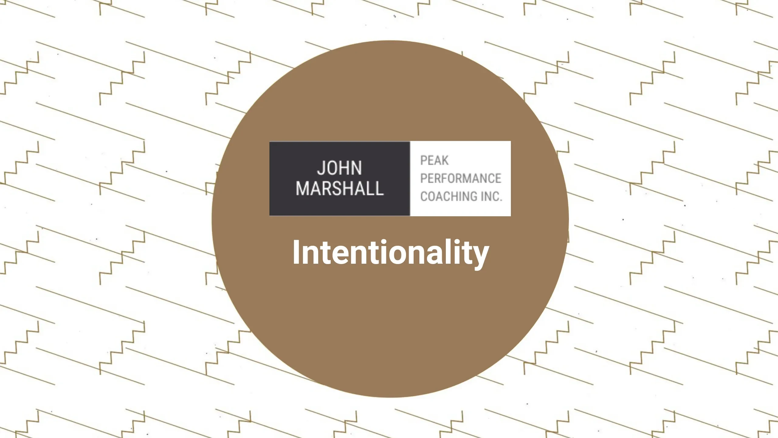 #9: Intentionality lesson poster