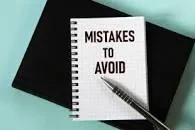 The Biggest Mistakes we made...  lesson poster