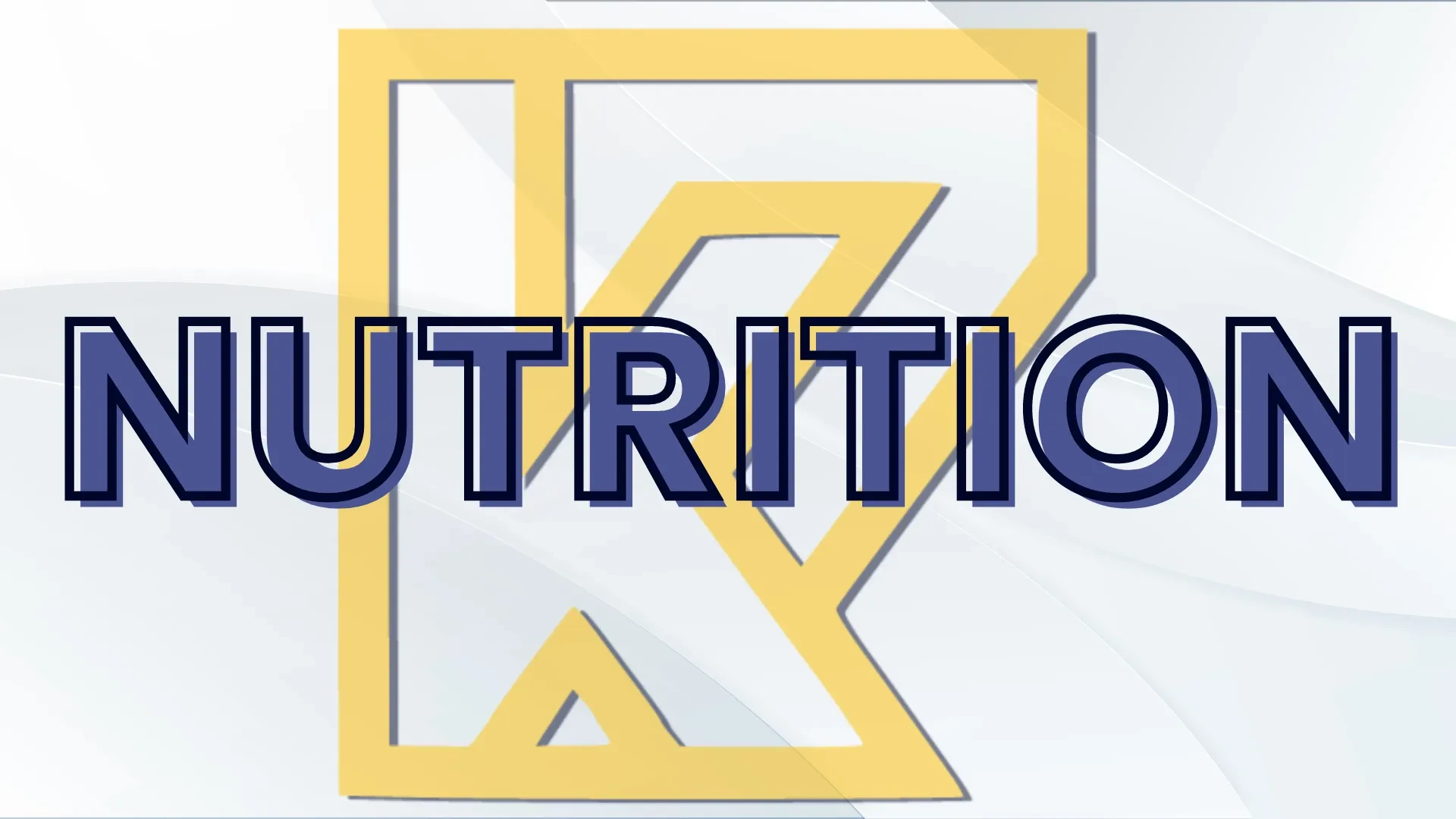 K5 - Nutrition lesson poster